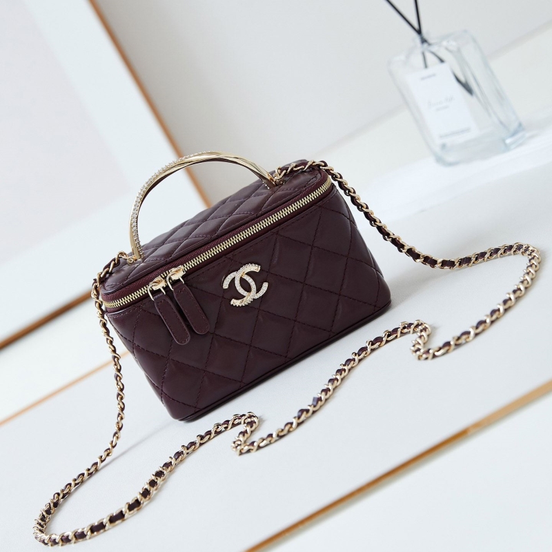 Ch*el cosmetic bags